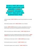hondros nur 166 exam 2 REVIEW QUESTIONS AND VERIFIED CORRECT ANSWERS GRADED A&plus; -LATEST 2026-2027- 100- GUARANTEED PASS&period;docx