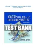 Lehninger Principles of Biochemistry 7th Edition  Nelson Test Bank