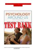 Test Bank for Psychology Around Us 4th Canadian  Edition by Ogden  verified answers 2026&sol;2027 