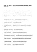 EGEE 101 &ndash; Exam 1 &ndash; Energy and Environmental Engineering &ndash; study material