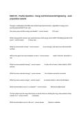 EGEE 101 &ndash; Practice Questions &ndash; Energy and Environmental Engineering &ndash; exam preparation material