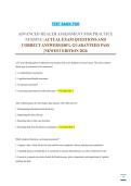 Complete Test Bank for Health Assessment for Nursing Practice 8th Edition by Susan Fickertt&comma; Jean Wilson & Foret Giddens &vert; Latest Edition 2025&sol;2026 &vert; Complete Study Guide &vert; 100&percnt; Guaranteed Pass A Grade