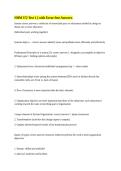 NHM 372 Test 1 &vert;&vert; with Error-free Answers&period;