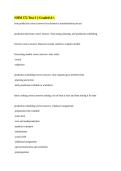 NHM 372 Test 2 &vert;&vert; Graded A&plus;&period;
