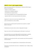 NHM 372 - Test 1 &vert;&vert; with Complete Solution&period;