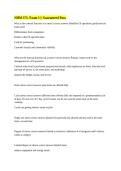 NHM 373- Exam 1 &vert;&vert; Guaranteed Pass&period;