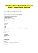 NR 667 Vise call focused Possibilities&vert; Questions and answers &vert; Updated RATED A&plus; &vert; NEW 2026