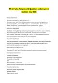 NR 667 VISE Assignment&vert; Questions and answers &vert; Updated New 2026 