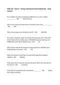 EGEE 102 &ndash; Exam 4 &ndash; Energy and Environmental Engineering &ndash; study material