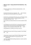 EGEE 102 &ndash; Exam 2 &ndash; Energy and Environmental Engineering &ndash; study material