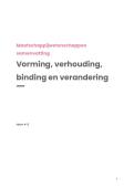 Volledige samenvatting MaW - HAVO5