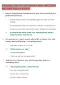 Ambulatory Care Nurse Certification Exam &lpar;ANCC&rpar; 2026  With 100&percnt; Accurate Answers