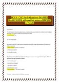 HCCA CHC Study Questions Master Flashcards with Verified Answers&comma; 2026&sol;2027 &ndash; Comprehensive Exam Preparation Material