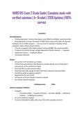 NURS 615 Exam 2 Study Guide &vert; Complete study with verified solutions &vert; A&plus; Graded &vert; 2026 Updates &vert; 100&percnt; correct