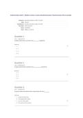 CM 2500-Mid-Term Exam 1 &lpar;Part 1 Concepts&rpar;  Attempt review-Questions and answers &vert; Updated 2026 &vert; New &vert;Louisiana State University