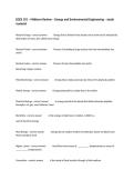 EGEE 101 &ndash; Midterm Review &ndash; Energy and Environmental Engineering &ndash; study material