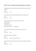 EGEE 101 &ndash; Exam 2 &ndash; Energy and Environmental Engineering &ndash; study material