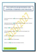 WGU D276 EXAM QUESTIONS AND ANSWERS &lpar;VERIFIED AND UPDATED&rpar;