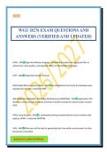 WGU D276 EXAM QUESTIONS AND ANSWERS &lpar;VERIFIED AND UPDATED&rpar;