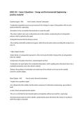 EGEE 101 &ndash; Exam 2 Questions &ndash; Energy and Environmental Engineering &ndash; practice material