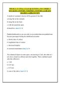 PHYSICS 131 FINAL EXAM QUESTIONS AND CORRECT  DETAILED ANSWERS &lpar;VERIFIED ANSWERS&rpar; &vert;ALREADY  GRADED A&plus;&vert;&vert;BRAND NEW 