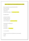 NOTARY PUBLIC PRACTICE EXAM QUESTIONS AND ANSWERS