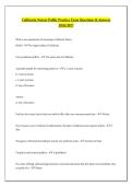California Notary Public Practice Exam Questions & Answers 2026-2027