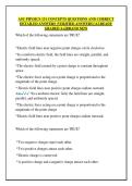 ASU PHYSICS 131 CONCEPTS QUESTIONS AND CORRECT  DETAILED ANSWERS &lpar;VERIFIED ANSWERS&rpar; &vert;ALREADY  GRADED A&plus;&vert;&vert;BRAND NEW 