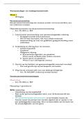 Vennootschaps- en Rechtspersonenrecht &ndash; Week 1 t&sol;m 6 &ndash; Complete Samenvatting van Personenvennootschappen en Rechtspersonenrecht