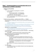 Vennootschaps- en Rechtspersonenrecht &ndash; Week 7 &ndash; Vertegenwoordiging en Onrechtmatige Daad van de Rechtspersoon Samenvatting