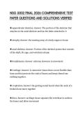 NSG 5002 FINAL 2026 COMPREHENSIVE TEST PAPER QUESTIONS AND SOLUTIONS VERIFIED