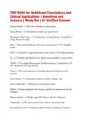 TEST BANK for FLSD &vert; Questions and Answers &vert; Rapid Review Sheet &vert; Verified Solutions &vert; 190 Test Questions and Answers &vert; A&plus; VERIFIED