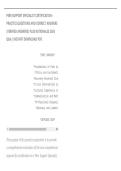 PEER SUPPORT SPECIALIST CERTIFICATION &ndash; PRACTICE QUESTIONS AND CORRECT ANSWERS &lpar;VERIFIED ANSWERS&rpar; PLUS RATIONALES 2026 Q&A &vert; INSTANT DOWNLOAD PDF&period;