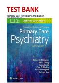 Primary Care Psychiatry 2nd Edition McCarron Xiong Test Bank with Questions And Verified Answers&period;Complete Guide A&plus;&period;LATEST EDITION