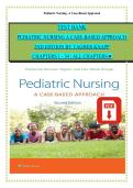 Test Bank for Pediatric Nursing&colon; A Case-Based Approach&comma; 2nd Edition by Tagher & Knapp &mdash; A comprehensive and exam-focused assessment resource fully aligned with the 2nd edition textbook&period; This test bank provides chapter-by-chapter&comma; case-based questions with