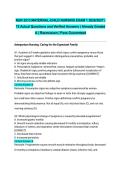 NUR 2513 MATERNAL-CHILD NURSING EXAM 1 2026&sol;2027 &vert; 75 Actual Questions and Verified Answers &vert; Already Graded A &vert; Rasmussen &vert; Pass Guaranteed