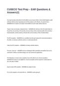 CUSECO Test Prep &ndash; EAR Questions & Answers