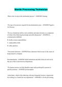 sterile processing technician