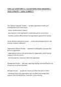 FSM 122 MIDTERM 1 &vert; QUESTIONS AND ANSWERS &vert; 2026 UPDATE &vert; 100&percnt; CORRECT&period;