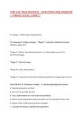 FSM 122 FINAL MATERIAL - QUESTIONS AND ANSWERS &vert; VERIFIED 100&percnt; CORRECT&period;