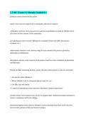 CJ 401- Exam 1 &vert;&vert; Already Graded A&plus;&period;