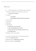  NMNC 2410 Exam 1 Comprehensive Review  &vert; Questions and Answers &vert; 2026 Update with complete solutions&period;