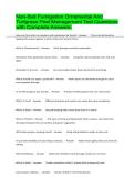 Non-Soil Fumigation Ornamental And Turfgrass Pest Management Test Questions with Complete Answers&period;