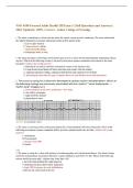 NSG 4100 Focused Adult Health III Exam 3 &vert; Full Questions and Answers &vert; 2026 Updated &vert; 100&percnt; Correct - Galen College of Nursing&period;