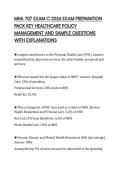 MGT 291 EXAM 1 MIAMI UNIVERSITY 2026  STUDY GUIDE COMPLETE MANAGEMENT  PRINCIPLES AND PRACTICE QUESTIONS