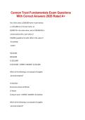 Cannon Trust Fundamentals Exam Questions With Correct Answers 2026 Rated A&plus;