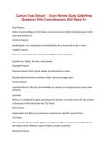 Cannon Trust School 1 - Exam Review Study Guide-Prep Questions With Correct Answers 2026 Rated A&plus;