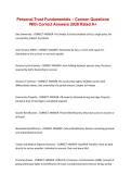 Personal Trust Fundamentals &ndash; Cannon Questions With Correct Answers 2026 Rated A&plus;