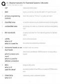 L5 Biopharmaceutics &sol; Score 100&percnt; &sol; New Version 2025 Update &sol; Parenteral Systems I Brunetti Study Guide