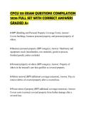 CPCU 551 EXAM QUESTIONS COMPILATION 2026 FULL SET WITH CORRECT ANSWERS GRADED A&plus;